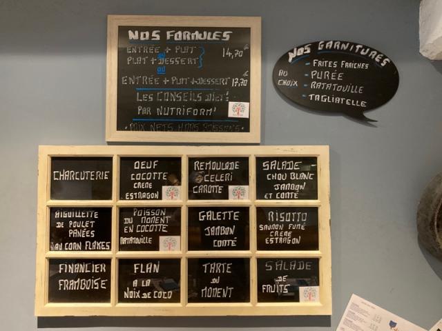 Notre ardoise tout fait maison