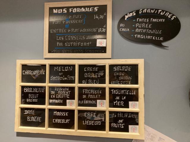 Notre ardoise de la semaine