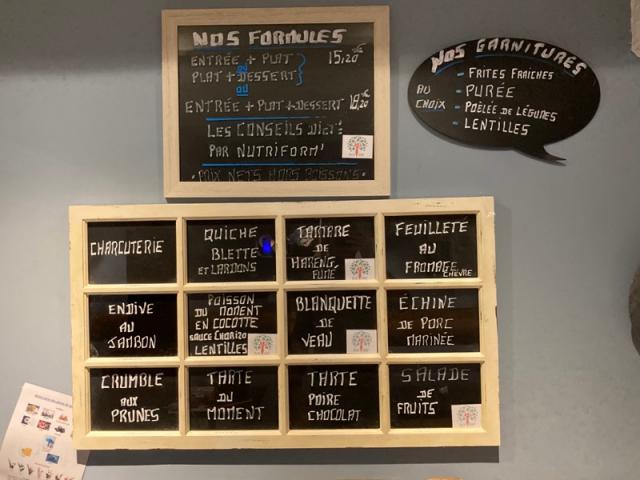 Notre ardoise hebdomadaire 