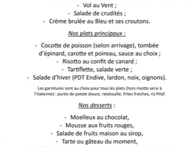 Notre ardoise hebdomadaire