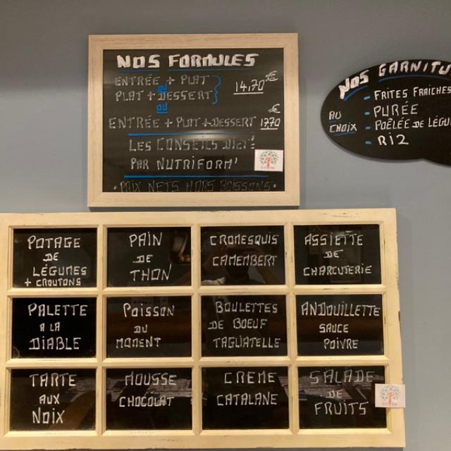 Notre ardoise de la semaine