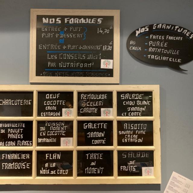 Notre ardoise tout fait maison