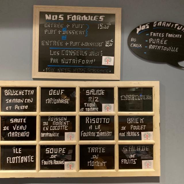 Notre ardoise pour cette semaine 