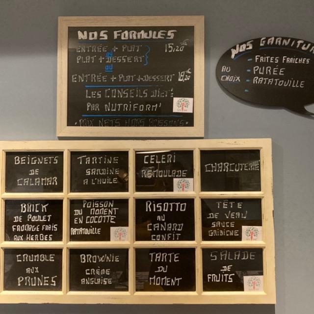 Une nouvelle sélection d'entrée, de plats et de desserts tout fait maison