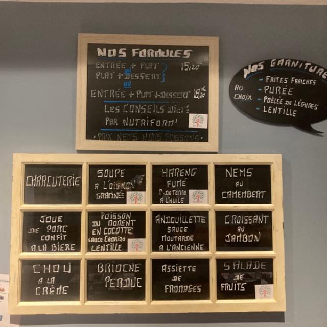 Notre ardoise de la semaine 