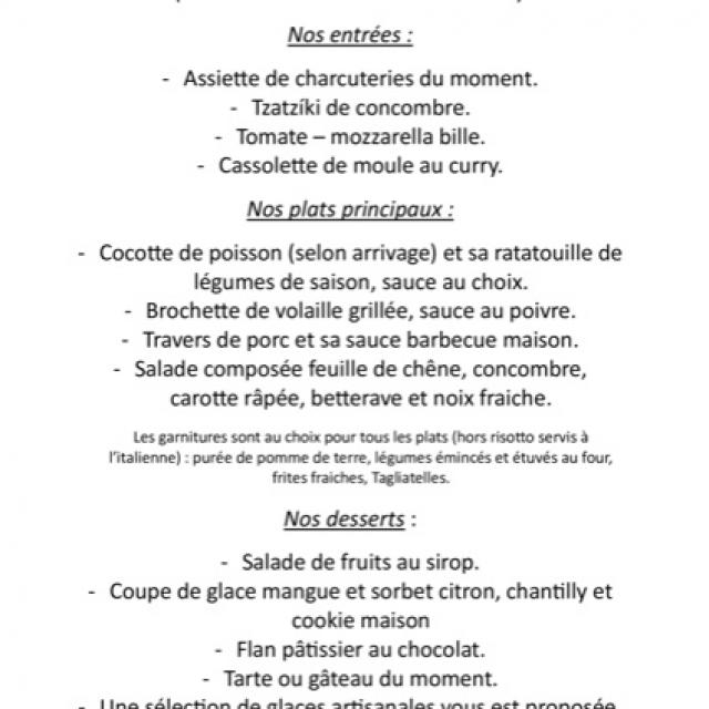 Notre ardoise hebdomadaire
