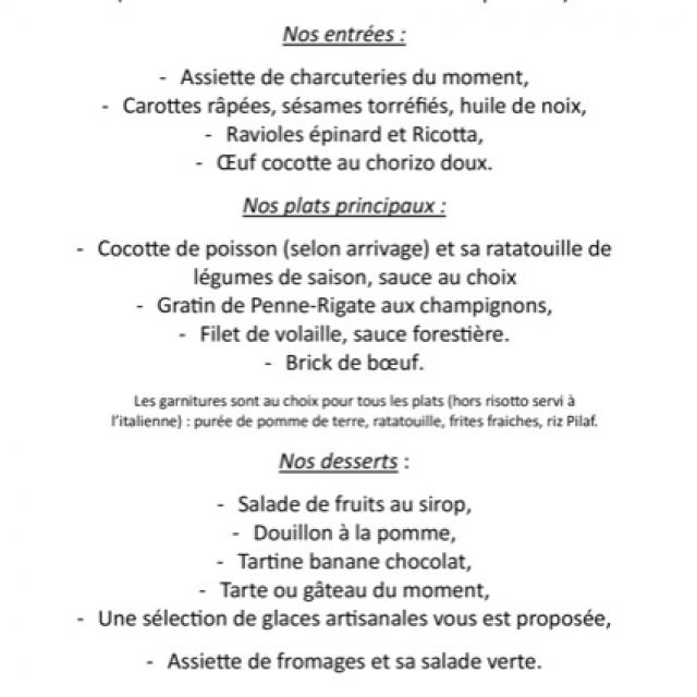 L'ardoise hebdomadaire