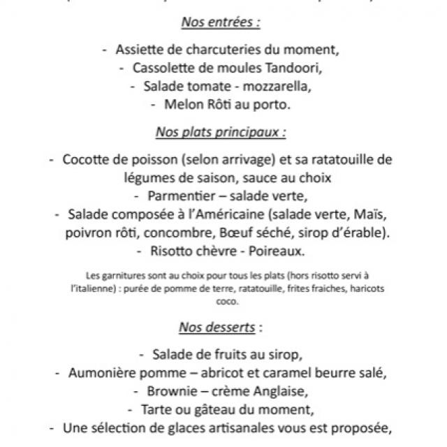 Notre ardoise hebdomadaire