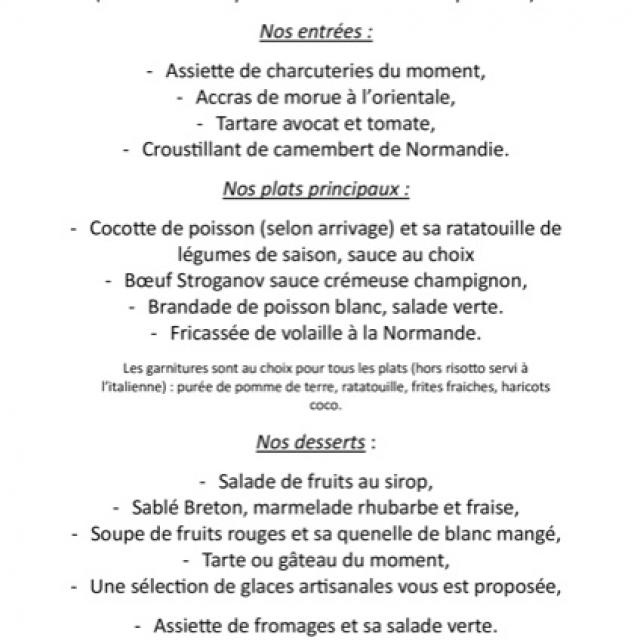 Notre ardoise hebdomadaire