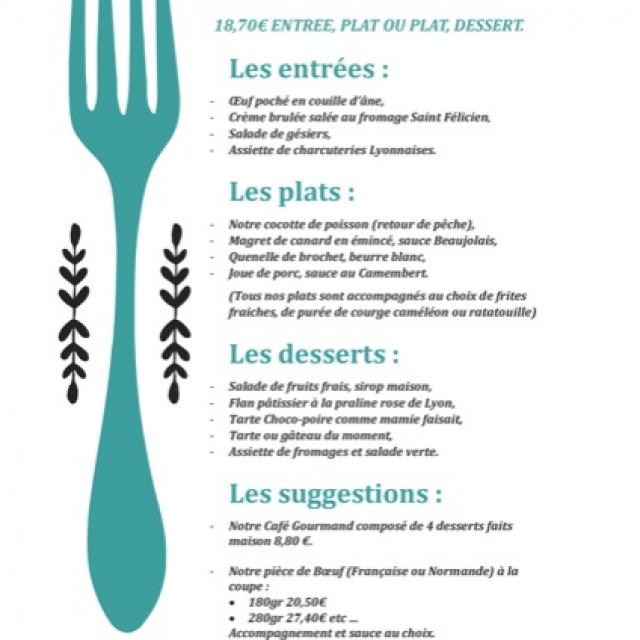 Notre ardoise Beaujolais