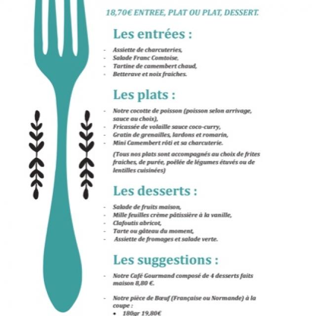 Notre ardoise hebdomadaire